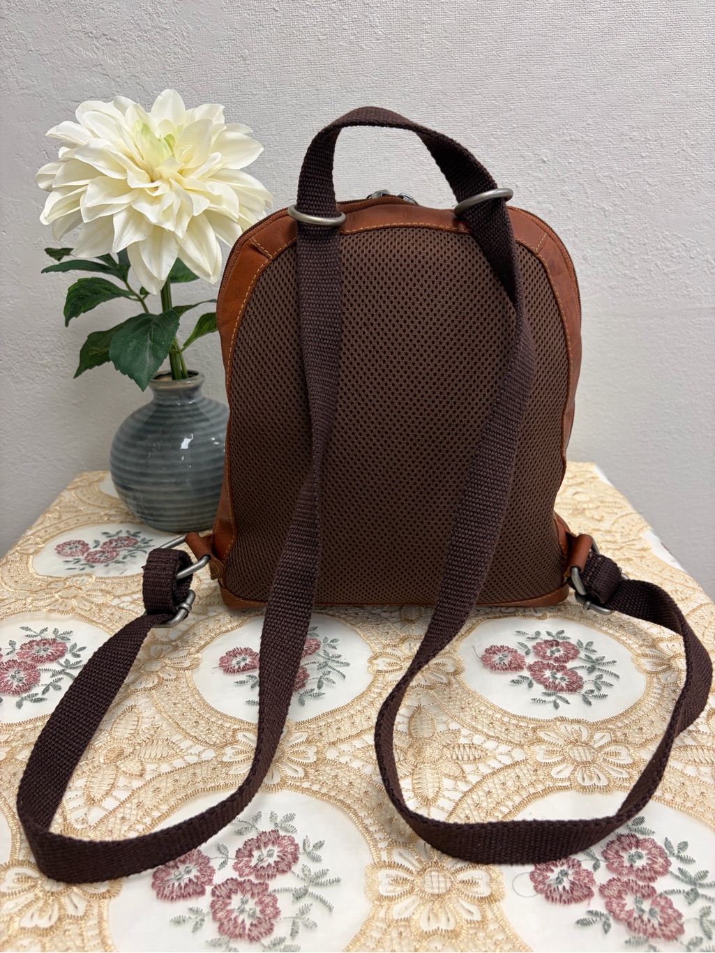 Jack Georges Leather Backpack/ Crossbody Bag — image 3 of 5